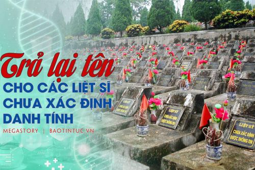 'Trả lại tên' cho các liệt sĩ chưa xác định danh tính