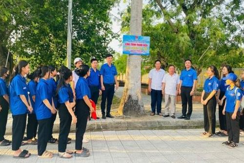 PC Thừa Thiên Huế: Khánh thành công trình thanh niên ''Ánh sáng tri ân''