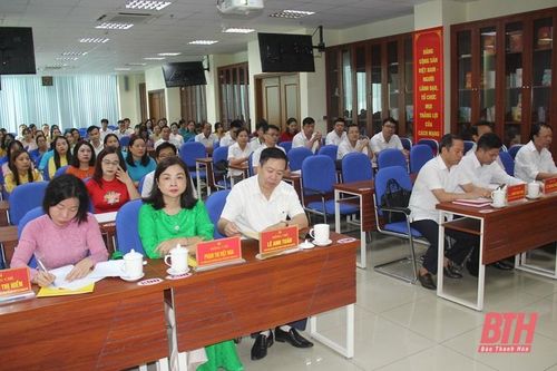 Khai giảng lớp Trung cấp lý luận chính trị không tập trung TP Thanh Hóa, khóa học 2024-2025