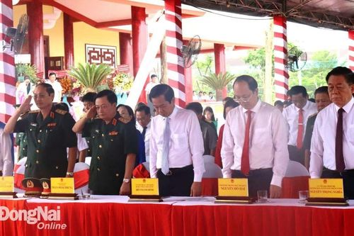 Khánh thành Đền thờ Anh hùng liệt sĩ Rừng Sác Cần Giờ