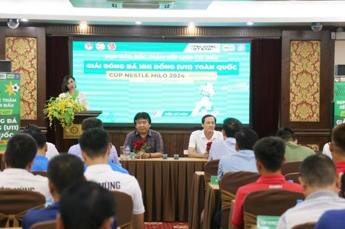 Đồng Nai cùng bảng với chủ nhà Bắc Ninh tại Giải bóng đá Nhi đồng toàn quốc Cúp Nestlé MILO 2024