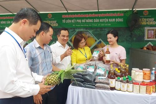 24 đơn vị tham gia phiên chợ vùng cao tại TP. Huế