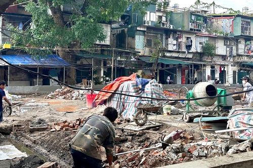 Bể nước ngầm dưới sân chơi - Nâng cao khả năng ứng phó với hỏa hoạn