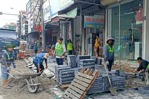 Huyện Ứng Hòa: Sớm hoàn thành dự án hè, rãnh thoát nước quốc lộ 21B