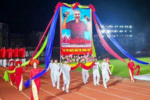 Khai mạc Hội khỏe Phù Đổng toàn quốc lần thứ 10 tại thành phố Hải Phòng