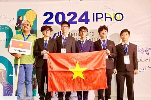 Việt Nam giành 5 Huy chương Olympic Vật lý quốc tế 2024