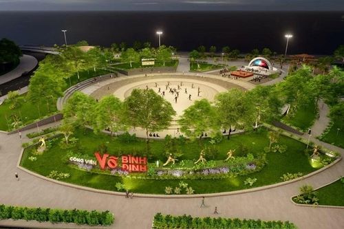 Sẽ xây dựng công viên võ Bình Định tại TP. Quy Nhơn