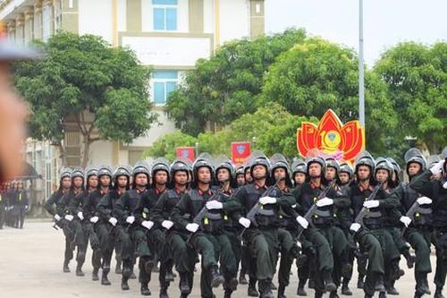 Trung đoàn Cảnh sát Cơ động Bắc Trung Bộ đón nhận Huân chương Chiến công hạng Ba