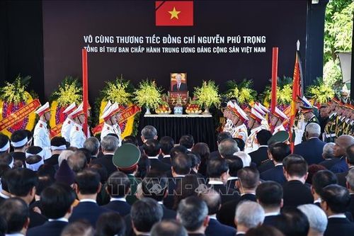 Nổi bật tuần qua: Cử hành trọng thể Lễ Quốc tang Tổng Bí thư Nguyễn Phú Trọng