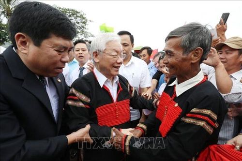 Tây Nguyên nhớ lời dặn của Tổng Bí thư Nguyễn Phú Trọng về đại đoàn kết