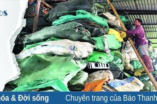 Mưu sinh ở các cơ sở thu mua phế liệu