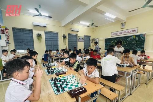 Giải Cờ vua Thiếu niên, Nhi đồng TP Thanh Hóa, năm 2024