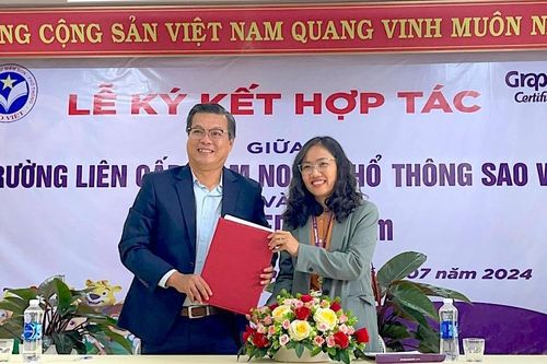 Công ty TNHH Sao Việt Gia Lai ký kết hợp tác với GrapeSEED Việt Nam về dạy học tiếng Anh