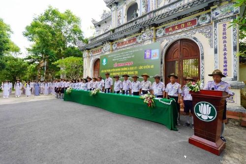 Quảng Trị: Khai mạc Liên trại huấn luyện Huynh trưởng A Dục - Lộc Uyển