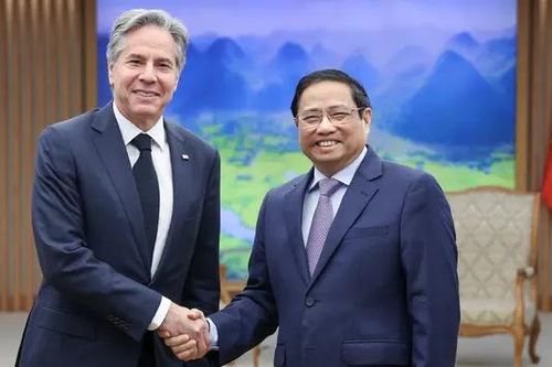 Thủ tướng Phạm Minh Chính tiếp Ngoại trưởng Hoa Kỳ
