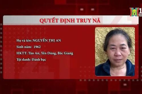 Truy nã người phụ nữ đánh bạc