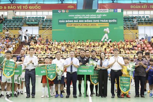 Khai mạc giải bóng đá U11 toàn quốc 2024