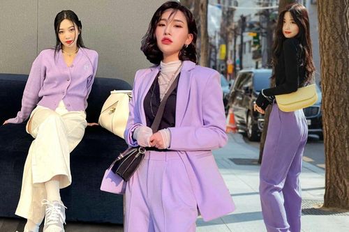 Phối đồ màu tím sao cho thời trang nhất
