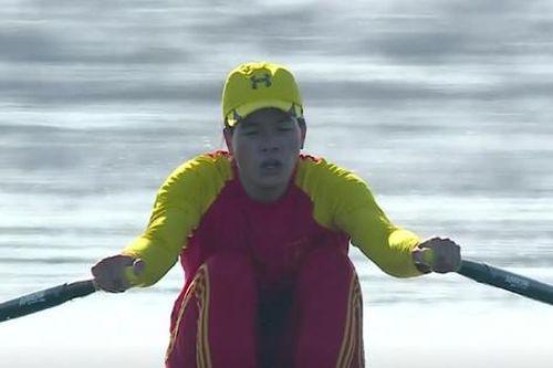Tay chèo Phạm Thị Huệ giành vé vào tứ kết Olympic 2024