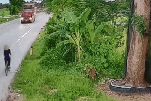 Thót tim cảnh xe tải chạy ngược chiều với tốc độ cao, suýt gây tai nạn liên hoàn