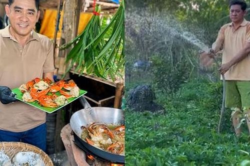 'Nam thần màn ảnh' U60 ở nhà tranh vách lá, làm clip nấu ăn hút triệu view, phong độ hơn tuổi
