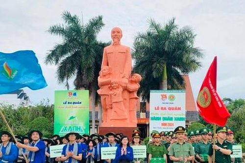 Tuổi trẻ Bình Thuận ra quân Chiến dịch Mùa Hè xanh và Hành quân xanh cấp tỉnh