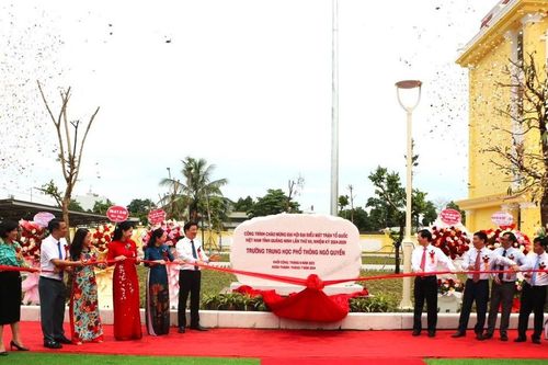 Quảng Ninh: Công trình trường học hơn 140 tỷ chào mừng Đại hội Mặt trận tỉnh