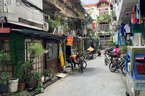 Vi phạm trật tự xây dựng tại phường Yên Hòa chưa được xử lý dứt điểm