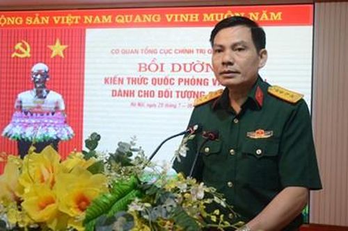 Cơ quan Tổng cục Chính trị khai mạc Lớp bồi dưỡng kiến thức quốc phòng, an ninh cho đối tượng 2