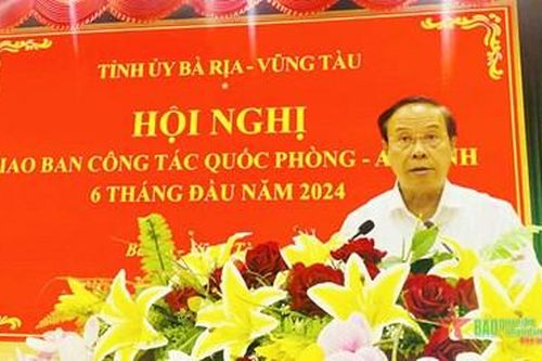 Phối hợp thực hiện tốt nhiệm vụ quốc phòng, an ninh trên địa bàn tỉnh Bà Rịa-Vũng Tàu