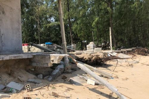 Thừa Thiên Huế: Sạt lở bờ biển ảnh hưởng hơn 1.000 hộ dân