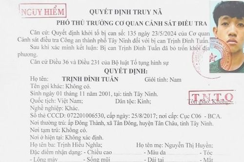 Truy nã toàn quốc 2 đối tượng nguy hiểm cố ý gây thương tích