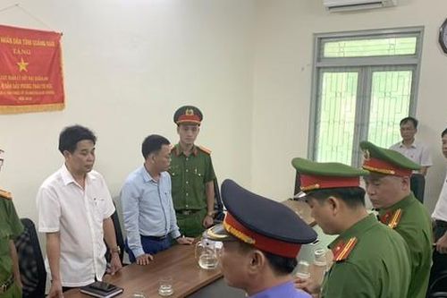 Bắt tạm giam Phó Chi cục trưởng Chi cục Quản lý đất đai ở Quảng Nam