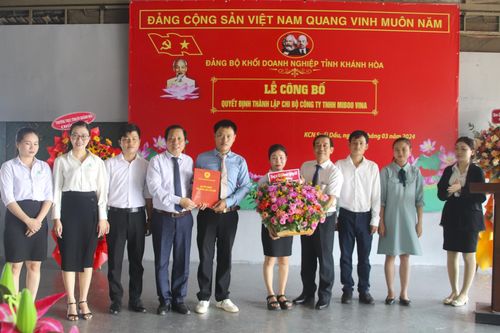 Đẩy mạnh phát triển đảng trong đơn vị kinh tế tư nhân