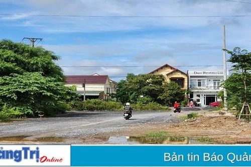 Bao giờ 14 tuyến đường ở thị trấn Ái Tử được đấu nối với Quốc lộ 1?