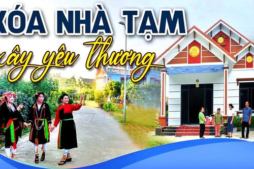 Xóa nhà tạm, xây yêu thương