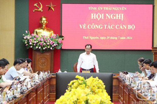 Thái Nguyên: Thực hiện quy trình kiện toàn, bổ sung Ủy viên Ban Thường vụ Tỉnh ủy, nhiệm kỳ 2020 - 2025