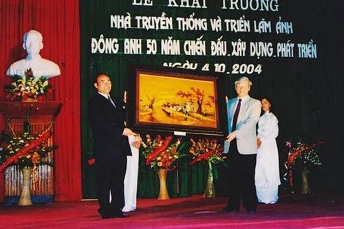 Dấu ấn Tổng Bí thư Nguyễn Phú Trọng trong không gian truyền thống quê hương
