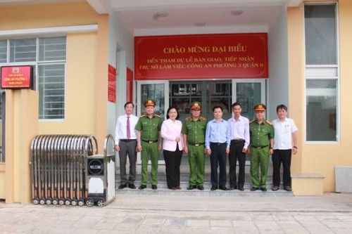Công an phường đầu tiên ở TP Hồ Chí Minh được bàn giao trụ sở theo tiêu chí mới