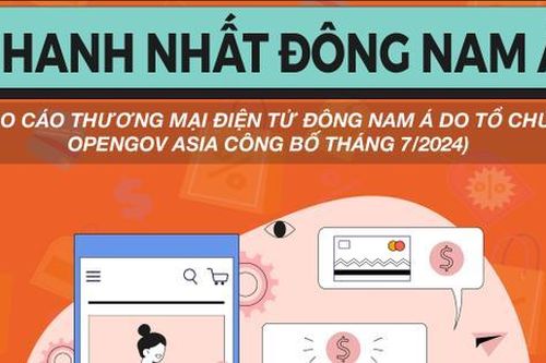 Việt Nam phát triển thương mại điện tử nhanh nhất Đông Nam Á