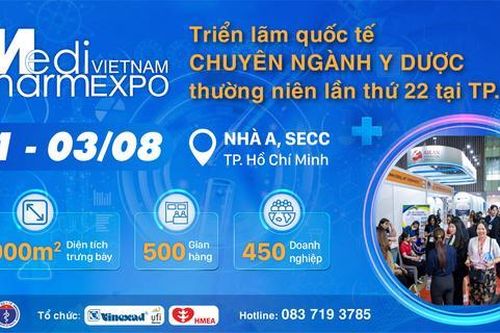 Giới thiệu nhiều công nghệ y học tiên tiến tại triển lãm quốc tế Vietnam Medipharm Expo 2024