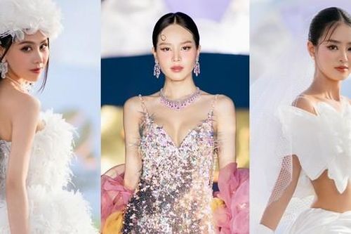 Hoa hậu Thanh Thủy, Bảo Ngọc, Lương Thùy Linh khoe nhan sắc chuẩn beauty queen