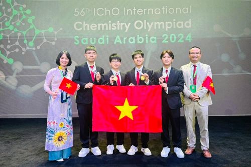 Đội tuyển Việt Nam đứng thứ nhì Olympic Hóa học quốc tế 2024