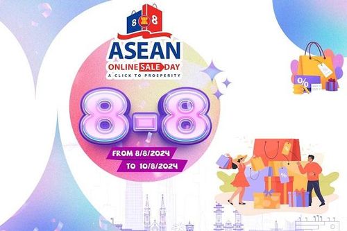 Ngày mua sắm trực tuyến ASEAN 2024 diễn ra trong 3 ngày