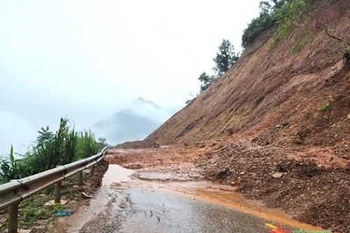 Điện Biên: Mưa lớn tiếp tục gây thiệt hại về người và nhiều tuyến đường giao thông