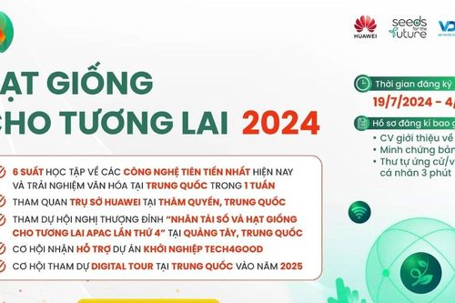 Huawei Việt Nam khởi động chương trình Hạt giống cho Tương lai 2024