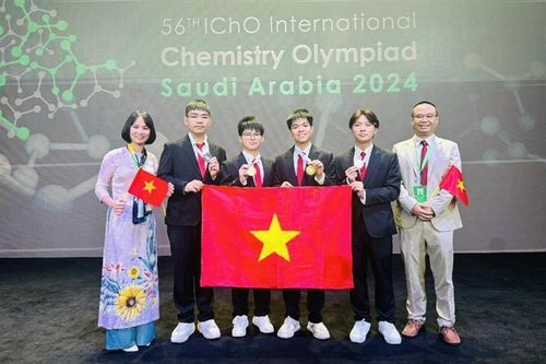 Việt Nam xếp thứ 2/89 quốc gia tại Olympic Hóa học quốc tế