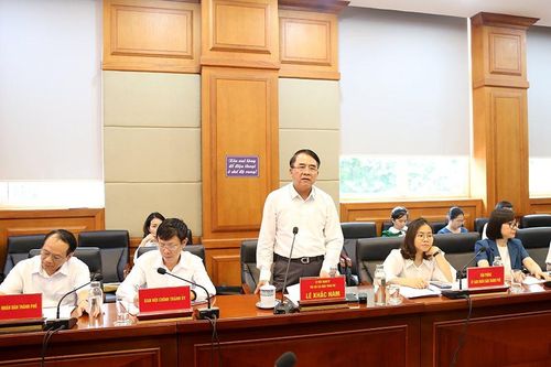 Đoàn kiểm tra công tác bồi thường nhà nước làm việc tại Hải Phòng