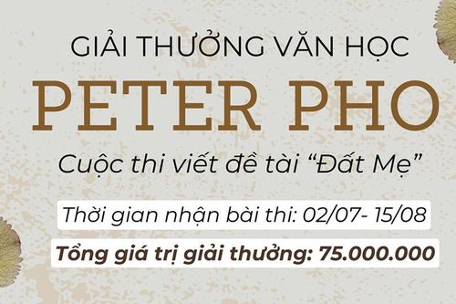 Cuộc thi viết về đề tài 'Đất Mẹ' trao tổng giải thưởng 75 triệu đồng