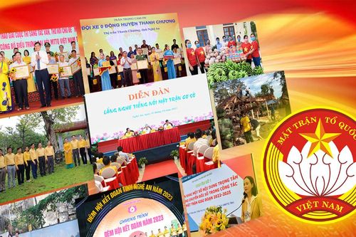 10 dấu ấn nổi bật của Mặt trận Nghệ An nhiệm kỳ 2019 - 2024